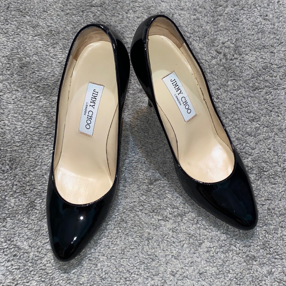 Jimmy choo patent heels